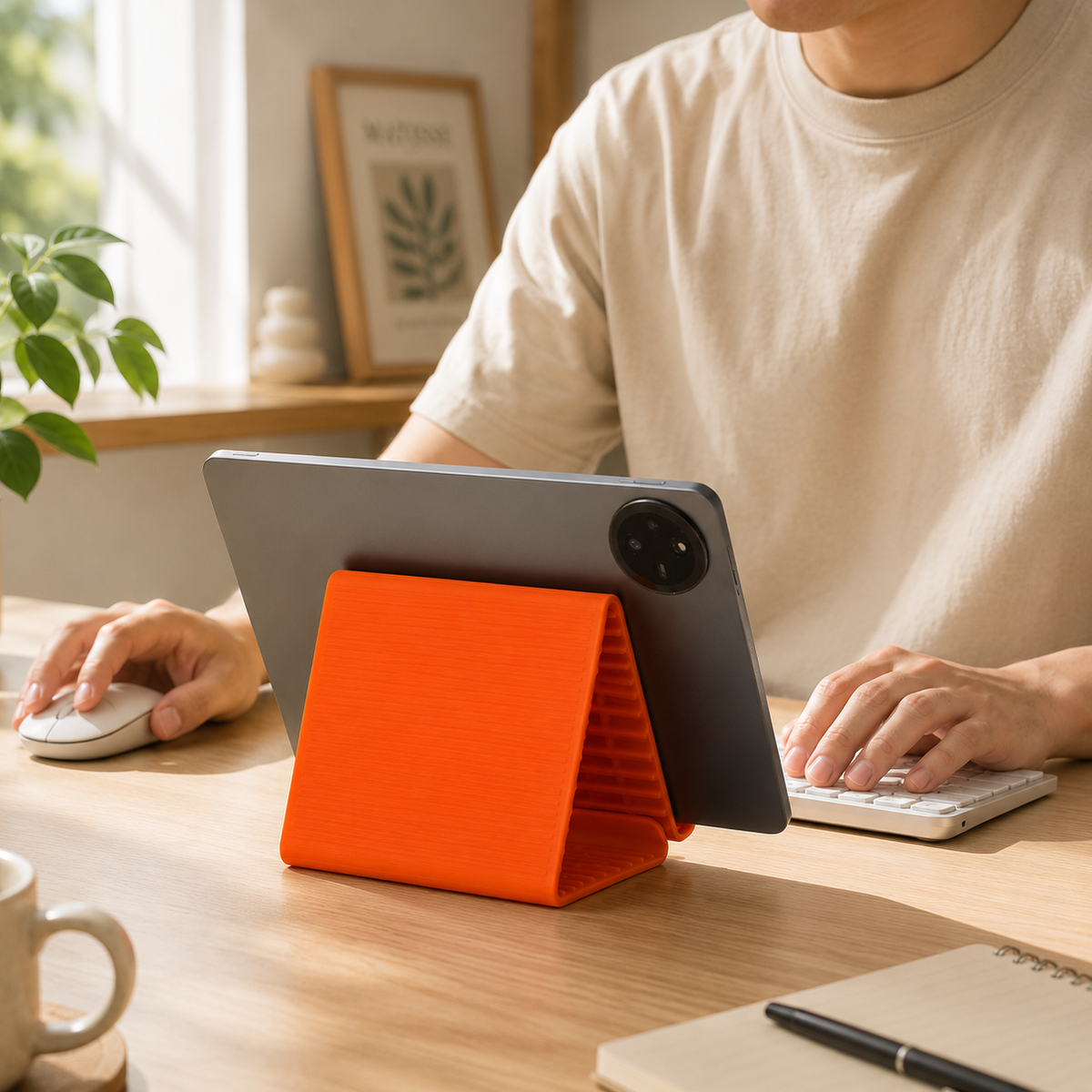 Foldable Silicone Device Stand