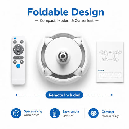 Slim LED Ceiling Light with Remote