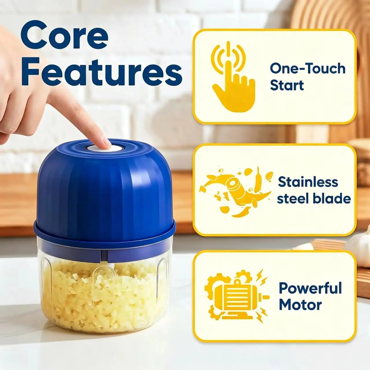 Electric Garlic Chopper