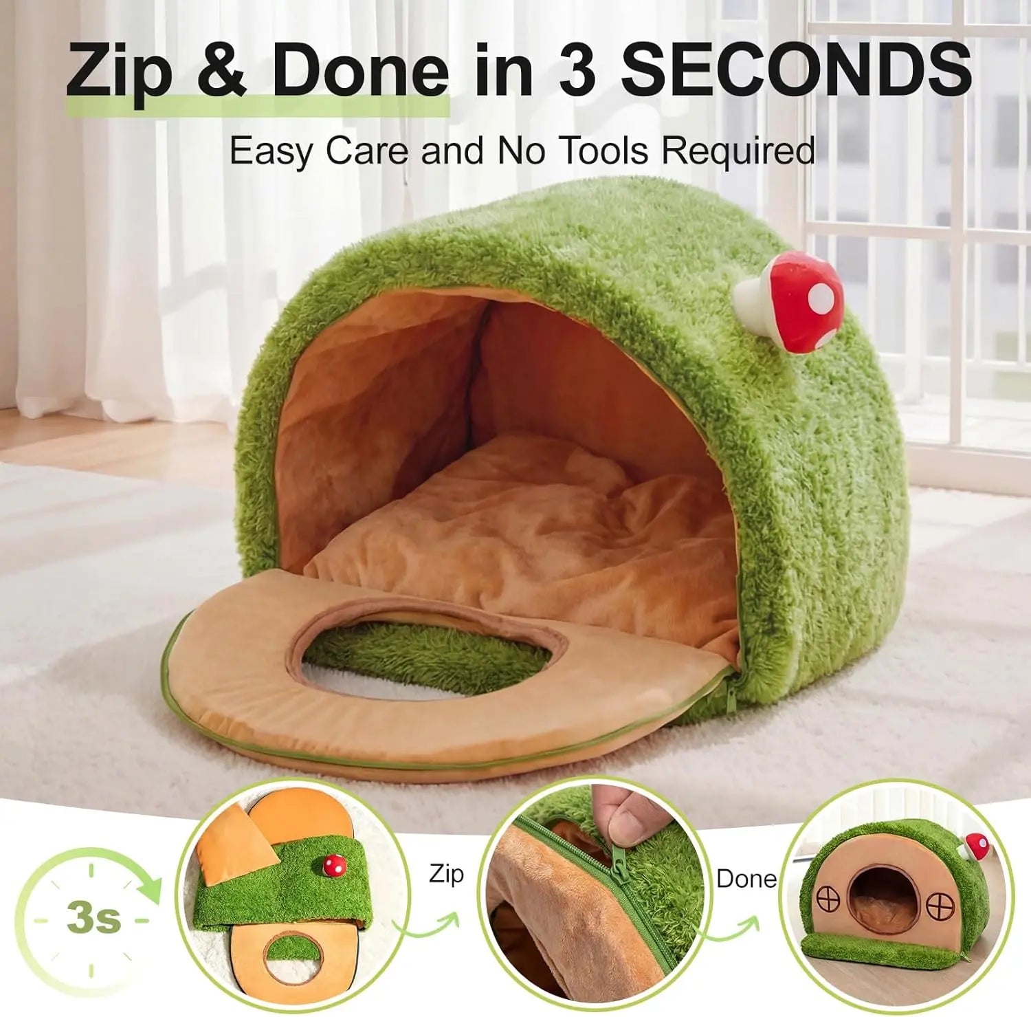 Cozy Tree Hollow Cat Cave