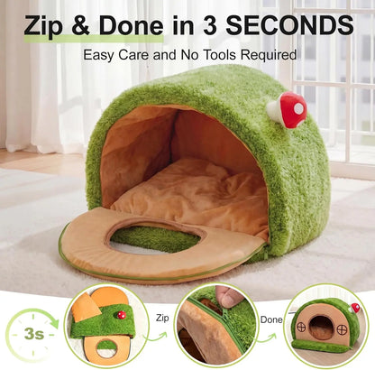 Cozy Tree Hollow Cat Cave