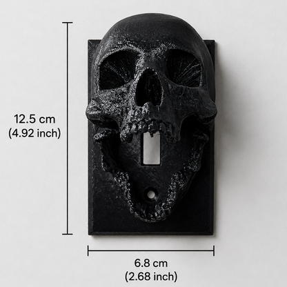3D Printed Skull Light Switch Cover