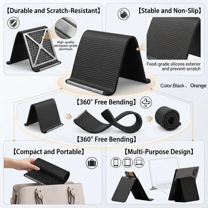 Foldable Silicone Device Stand