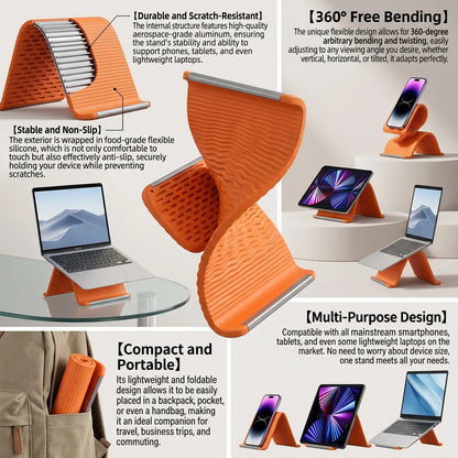 Foldable Silicone Device Stand