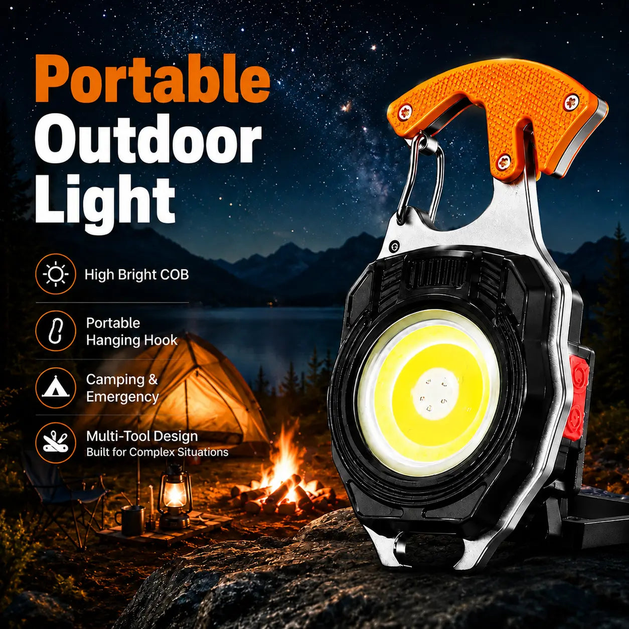 7-in-1 Survival Multitool