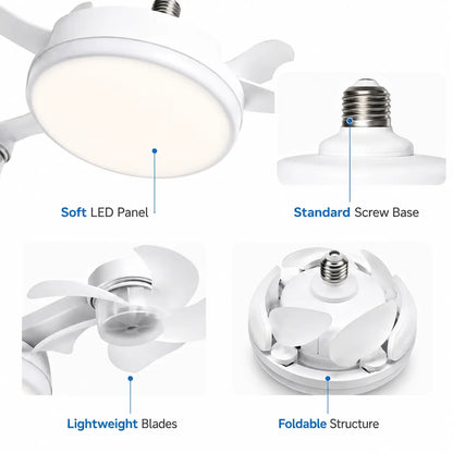 Slim LED Ceiling Light with Remote