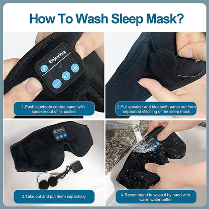 Dreamwave Bluetooth Sleep Mask with Built-In Speakers