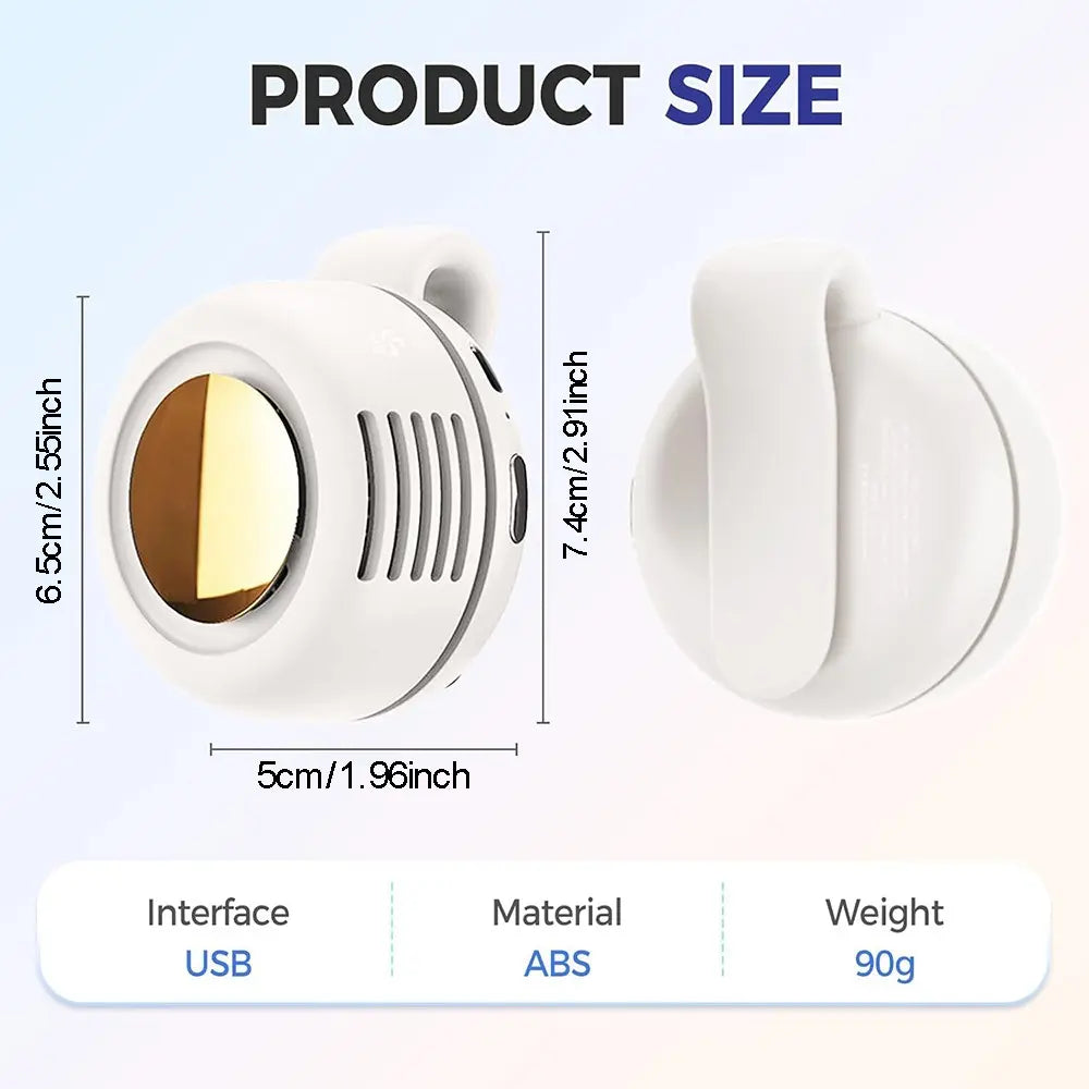 Clip-On Bladeless Neck Fan