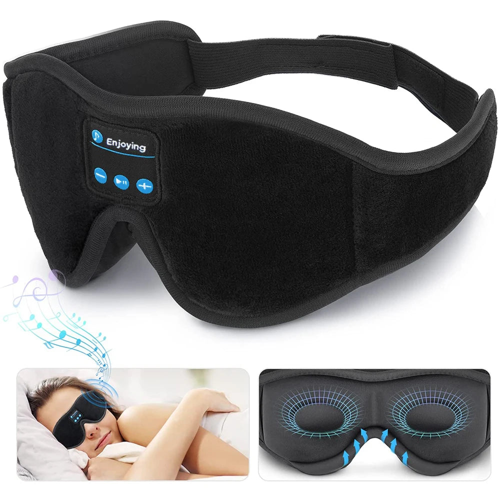 Dreamwave Bluetooth Sleep Mask with Built-In Speakers