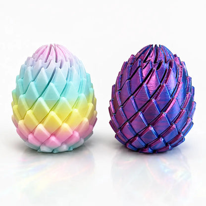 3D Printed Dragon Egg Fidget Toy Set